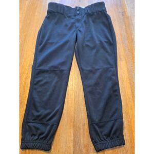 Champro Girls XL Black Fireball Low-Raise Knicker-Style Fastpitch Softball Pants